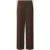 Selected regular fit wijde broek met viscose, model ‘EMMA-TARA’