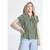Cecil Dames Gestreepte blouse in Groen