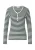 s.Oliver Shirt  donkergroen / wit