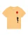 Watapparel Shirt  lichtgeel / rood / zwart