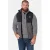 Jan Vanderstorm fleece bodywarmer +FIT Collectie Plus Size – zwart