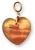 Bonnie Studios Dames Heart Glass Red Pendant
