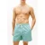 Tommy Hilfiger Medium Drawstring Print Swim Trunk Mini H Geo Artic Aqua
