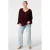 MS Mode top donkerrood