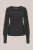 WE Fashion – Dames T-shirt met glittergaren – Zwart –