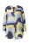 Ulla Popken Tuniek  blauw / lichtblauw / geel / grijs