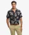 Hawaiian Print Overhemd met Korte Mouwen Blauw