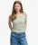 Bardot Off-shoulder Top Slanke Pasvorm Green