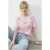 Geborduurd Crew Neck Relaxed Fit T-shirt