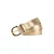 Legend leren riem goudkleurig