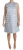 Dolce & Gabbana Vrouwen Lichtblauw Zilver Shift Jurk