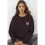 Comfort Dierenpatroon Geborduurde Verhoogde Ronde Hals Sweater
