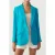 BA&SH Veste Heroes Turquoise