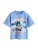 Next Shirt  hemelsblauw / antraciet / oranje / wit