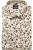 OLYMP Luxor Overhemd beige, Bedrukt