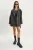 Oversized Midi Jas met Knopsluiting