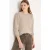 Cecil Dames Gebreid sweatshirt in Beige