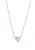 faina Ketting  goud / transparant