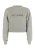 Mymo Cropped sweatshirt Dames grijs melange