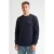 Petrol Industries regular fit sweater met backprint – donkerblauw