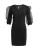 Campus Sutra Cocktailjurk ‘Aida’  zwart