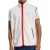 Tommy Hilfiger Heren Logo Regular Gilet (Wit, Rood)
