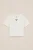 WE Fashion – Meisjes T-shirt met opdruk – Regular fit – Ecru – Katoen –