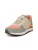 WODEN Sneakers laag ‘Ronja’  mintgroen / koraal / pink