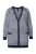 Ulla Popken Gebreid vest  donkerblauw / wit
