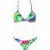 Arena W Glitch Two Pieces Multicolor Leaf
