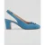 LK Bennett Oc Louise Ballerina Sling Powder Blue