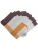 Aspero Vaatdoek ‘New Design’  blauw / bruin / oranje / wit