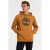 Timberland hoodie met logo cognac