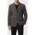The Kooples Loose-fitting Jacket W 3 Buttons And 3 Pockets Brown / Black