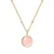 Glanzstücke München Ketting  goud / oudroze