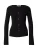 EDITED Gebreid vest ‘Davi’  zwart