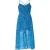Curve dames maxi-jurk met bloemenprint, mouwloos, A-lijn, geschikt voor feestjes en in grote maten.