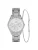 Lucardi Analoog horloge  zilver / transparant / wit