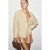 Oversized overhemd met lange mouwen en zak