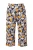 Ulla Popken Broek  marine / oranje / wit
