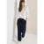 High Waist straight legs broek in Loose Fit