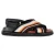 Marni Fussbett-sandalen in multikleur leer en canvas