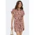 ONLY rechtvallende jumpsuit met print – donkerrood