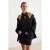TRENDYOLMİLLA Dames Zwart Effen Kort / Mini Mouwloos Stijlvol/Avond Bodycon Jurken