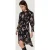IRO Paris Iliona Black/ecru/pink Dress