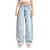 Jeans Wide Leg middelhoge taille katoen dames It’s Basic Skater