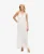 Superdry Vrouwen Maxi-jurk met Kanten Rand Wit