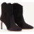BA&SH Ankle Boots Raisin