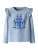 NAME IT Shirt ‘NMFTIKKA’  smoky blue / lichtblauw / donkerblauw