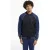 The Kooples Sweat Zippe Avec Manches Raglan Navy